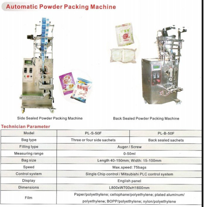 Powder Packing Machine Specialist In Filtration Packaging Coding Solutions And General Trading